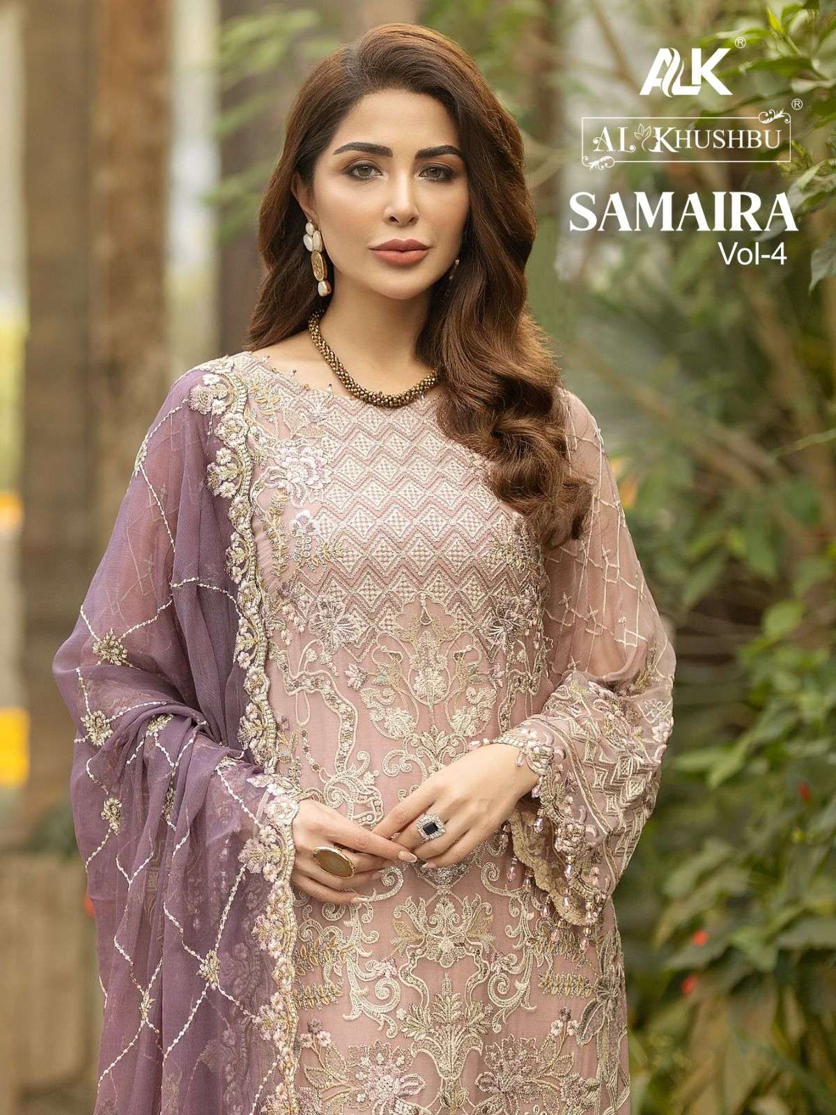 AL Khushbu samaira vol 4 designer Pakistani Suit Wholesale dealer 