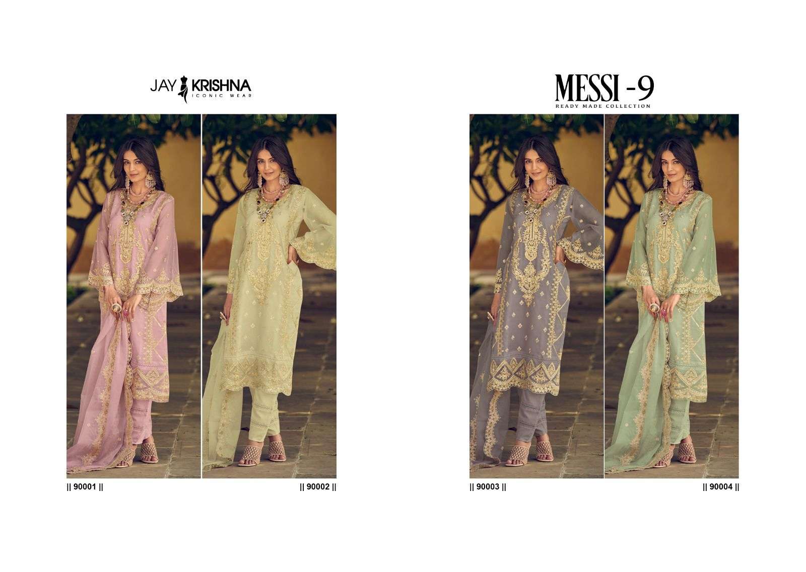 Messi 9 by your choice Readymade dress collection Wholesaler in Surat 