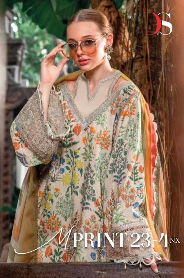 DEEPSY MPRINT 23 VOL 4 NX  NEW PAKISTANI DESIGN  IN WHOLESALE SURAT 