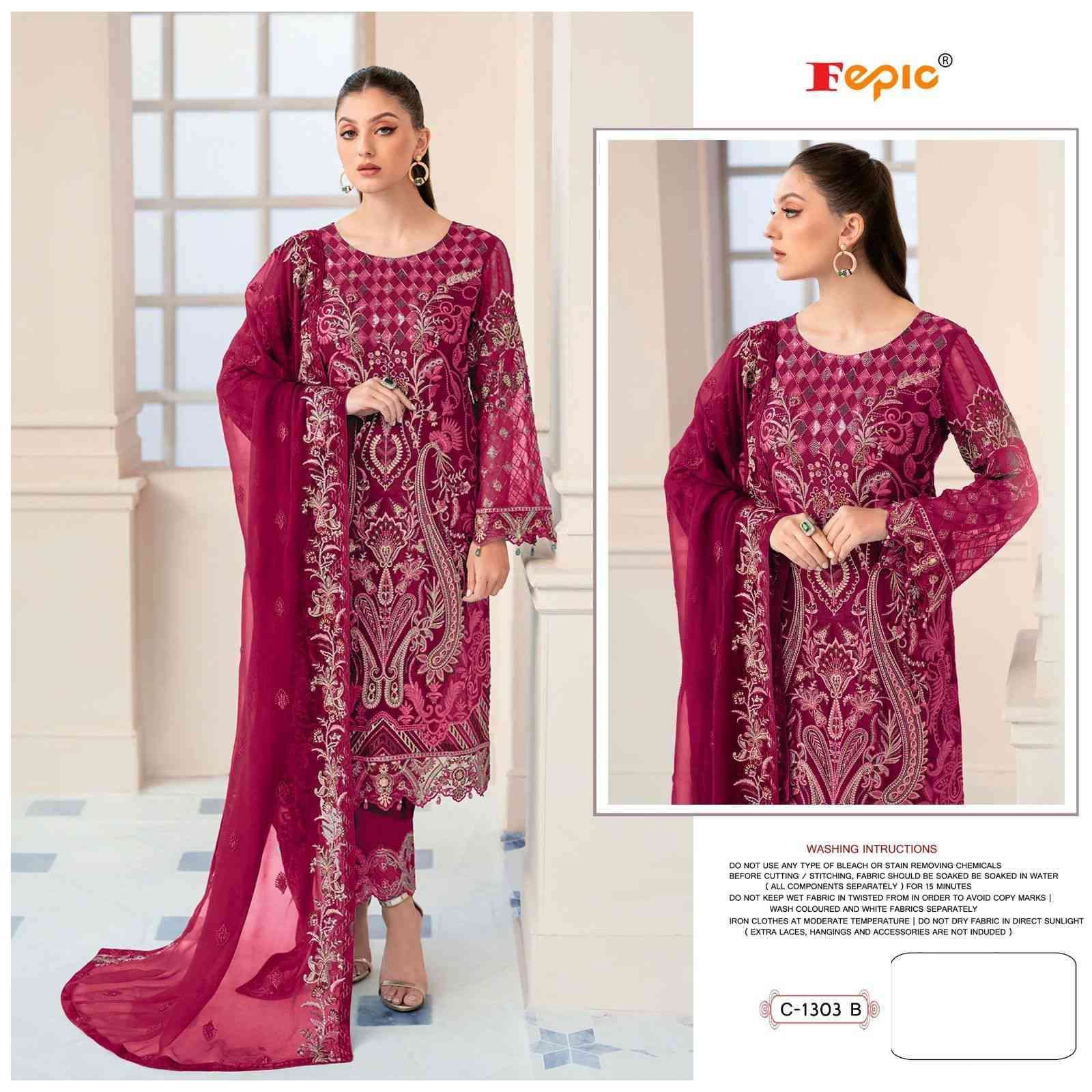 FEPIC C1303 PAKISTANI DESIGN SUIT SUPPLIER SURAT