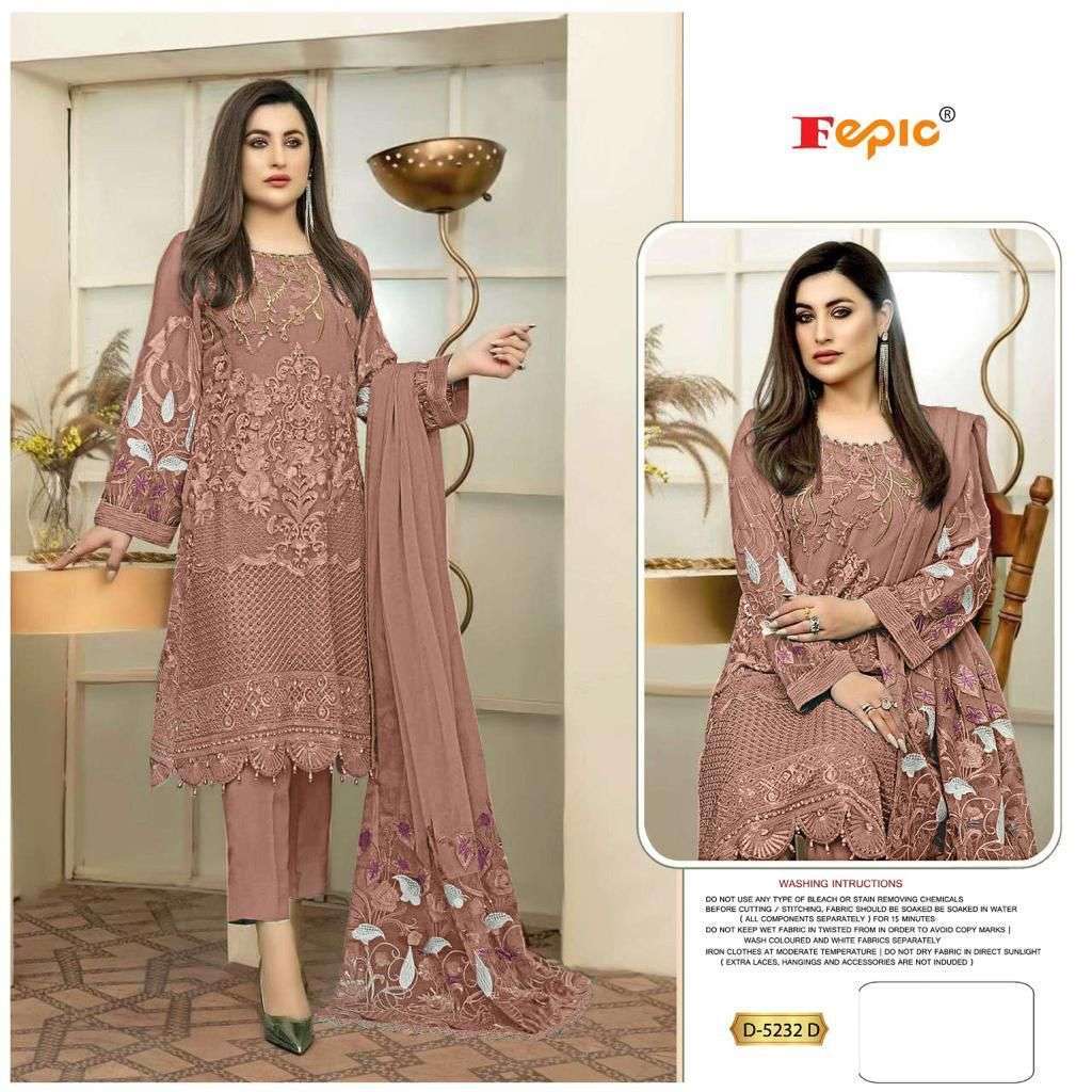 FEPIC D5232 GEORGETTE PAKISTANI DESIGNSALWAR KAMEEZ ONLINE DEALER SURAT