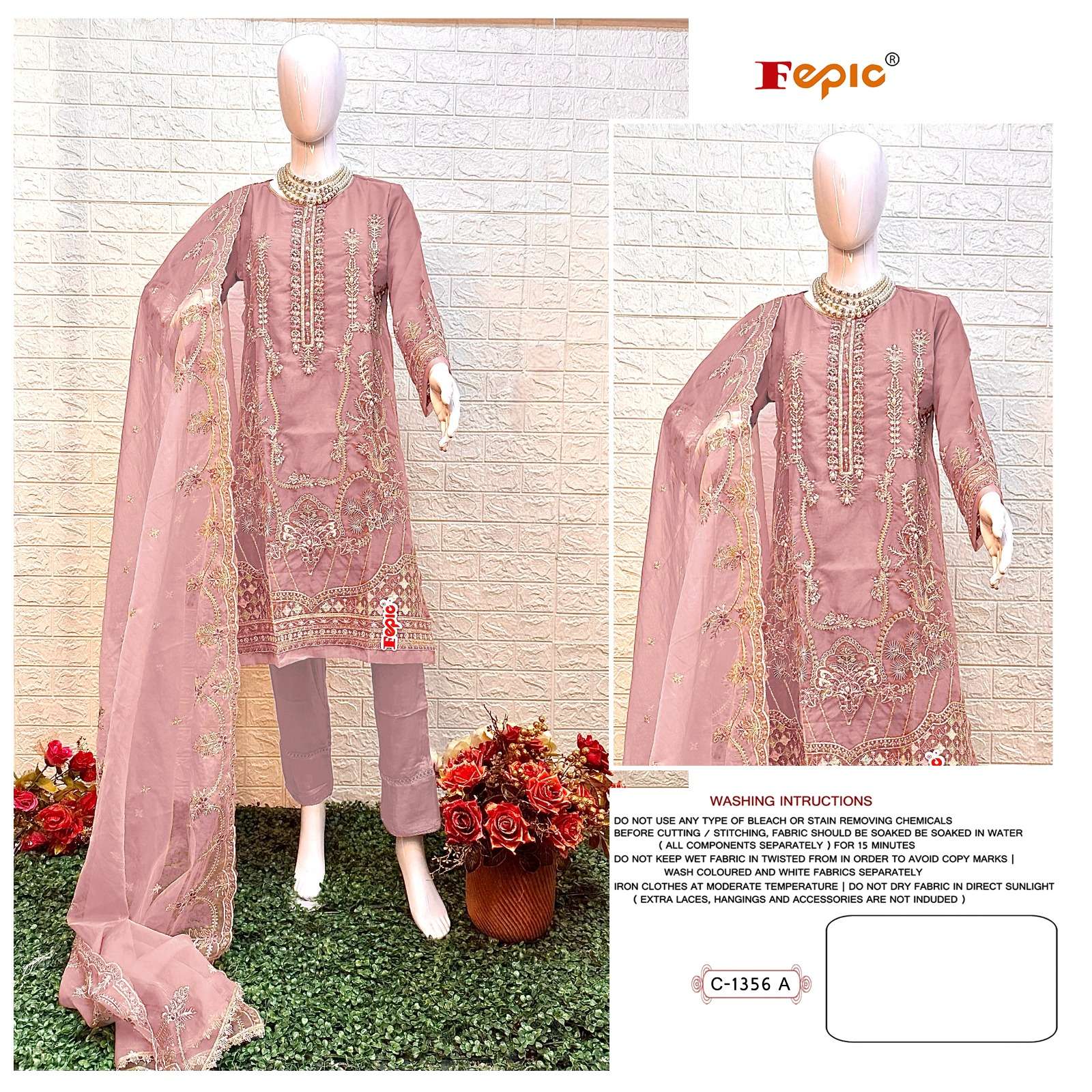 FEPIC ROSEMEEN C1356 PARTYWEAR STYLE PAKISTANI COLLECTION 