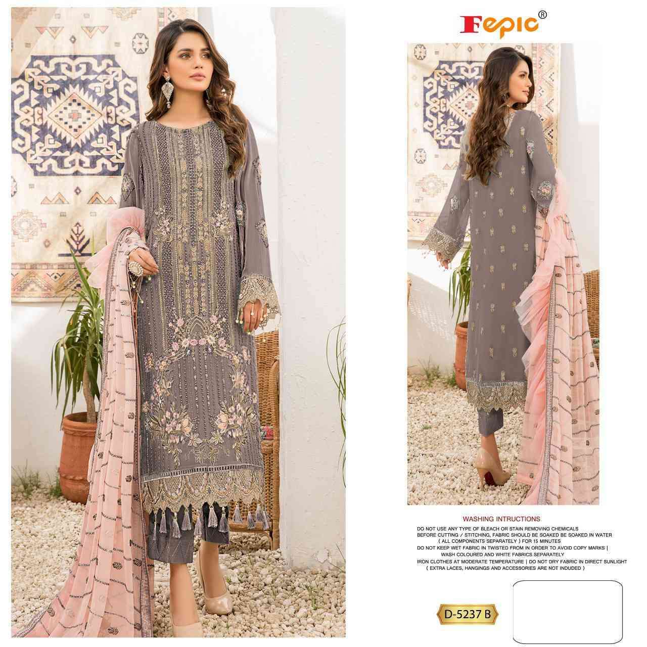 FEPIC ROSEMEEN D5237 PAKISTANI  PATCH SALWAR KAMEEZ DEALER SURAT