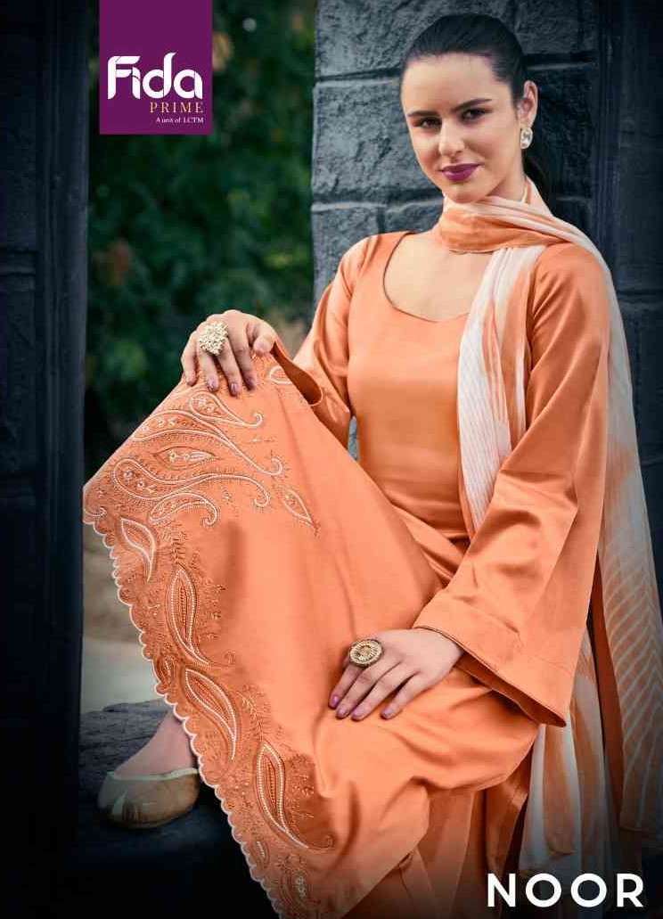 FIDA NOOR SATIN COTTON PYOR DUPPTA CATLOG WHOLESALER 