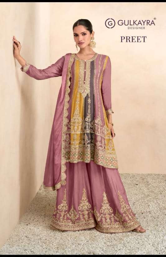 GULKAYRA DESIGNER PREET SHARARA SALWAR KAMEEZ 