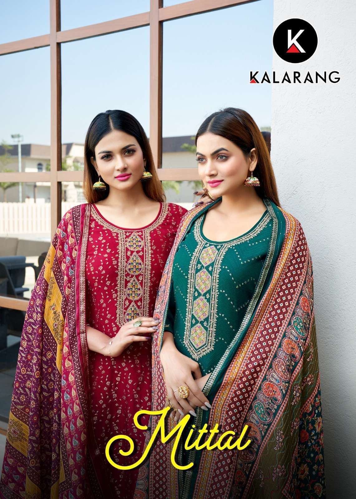 KALARANG MITTAL FESTIVALE COLLECTION CATLOG WHOLESALER SURAT