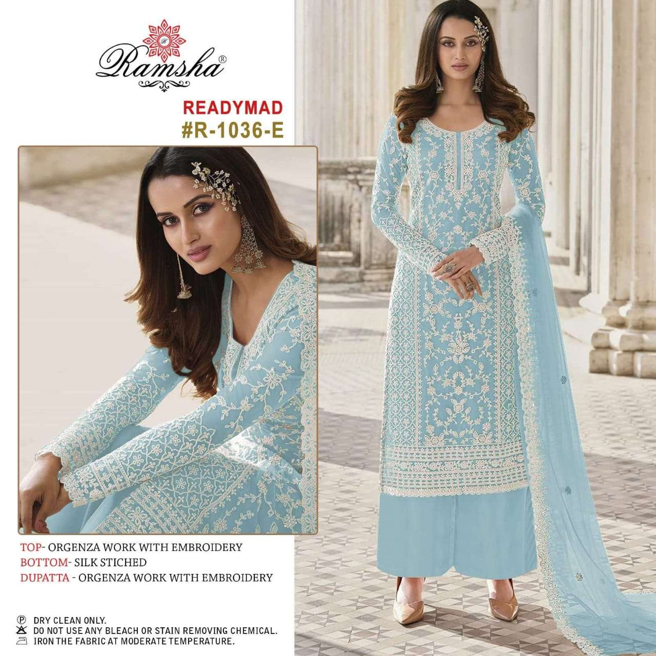 RAMSHA 1039 NX  DESIGNER PAKISTANI WEAR READYMADE SURAT DEALER 