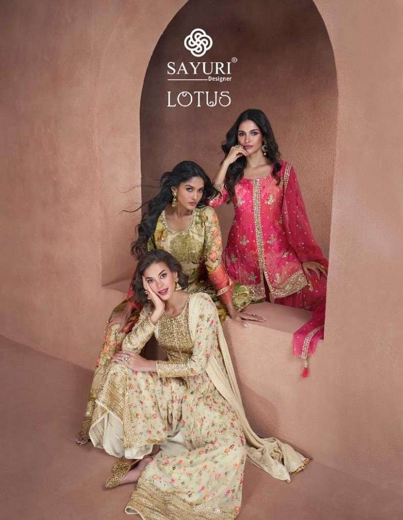 SAYURI DESIGNER LOTUS WEDDING WEAR COLLECTION WHOLESALER 