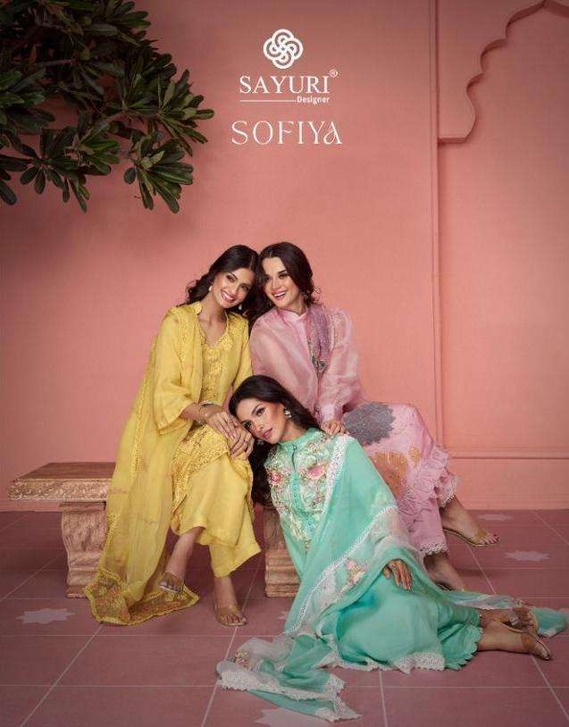 SAYURI DESIGNER SOFIYA PAKISTANI READYMADE LATEST COLLECTION