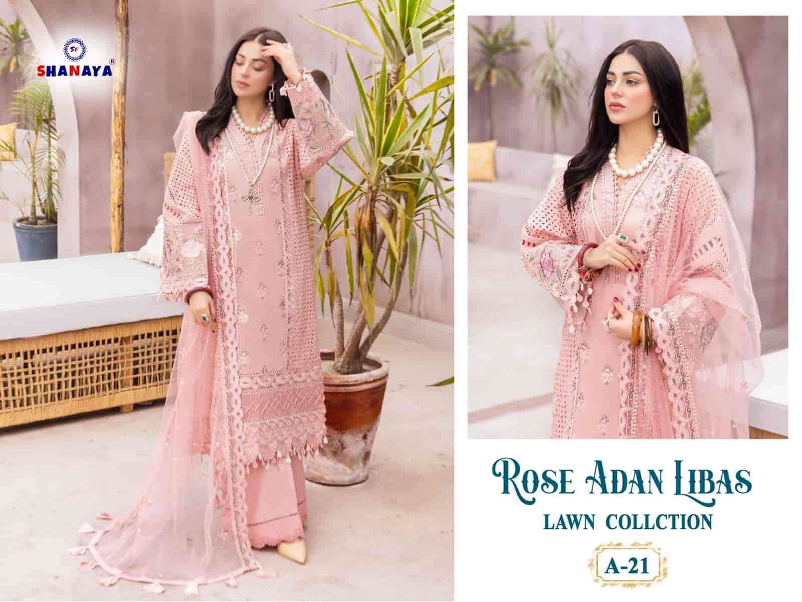 SHANAYA ROSE ADAN LIBAS PAKISTANI DESIGNER SUIT 