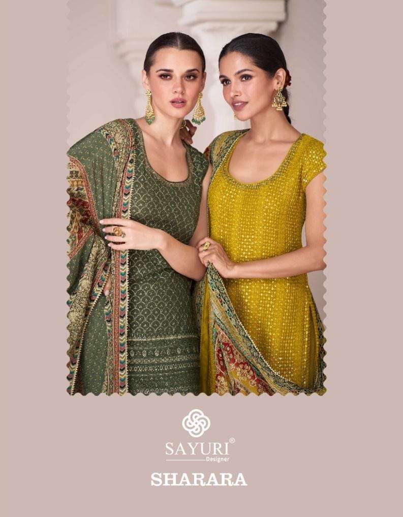 SHARARA BY SAYURI FESTIVAL WEAR DESIGNER READYMDE WHOLESALER 