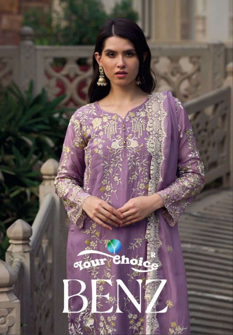 YOUR CHOICE BENZ DESIGNER READYMADE SALWAR SUIT SUPPLIER SURAT 