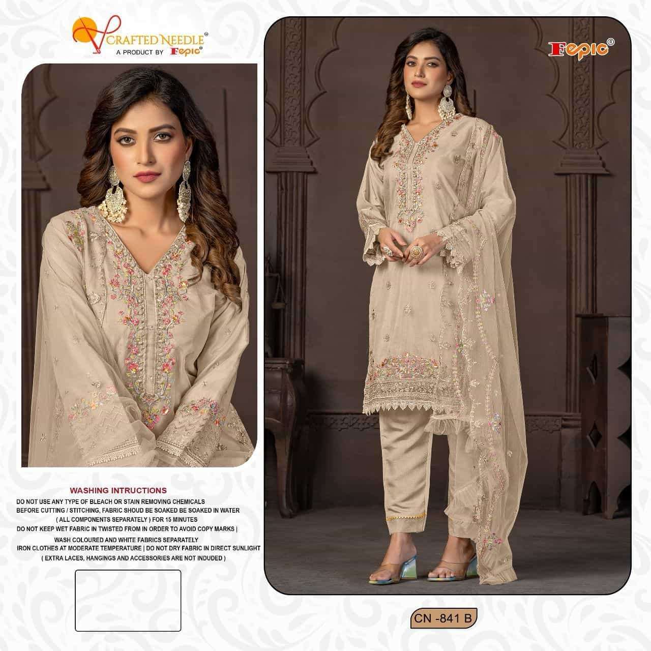 FEPIC CRAFTED NEEDLE CN841 PAKISTANI DESIGNER READYMADE COLLECTION