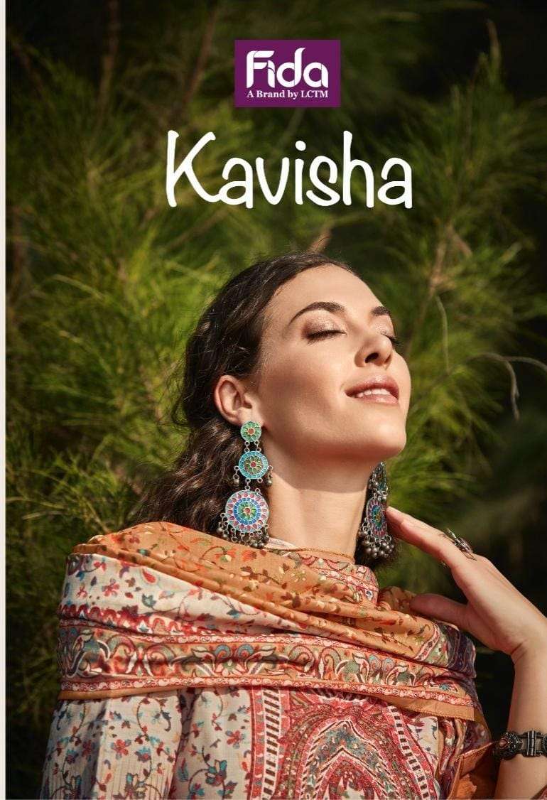 FIDA KAVISHA KASHMIRI KANI PRINT SUIT WHOLESALER