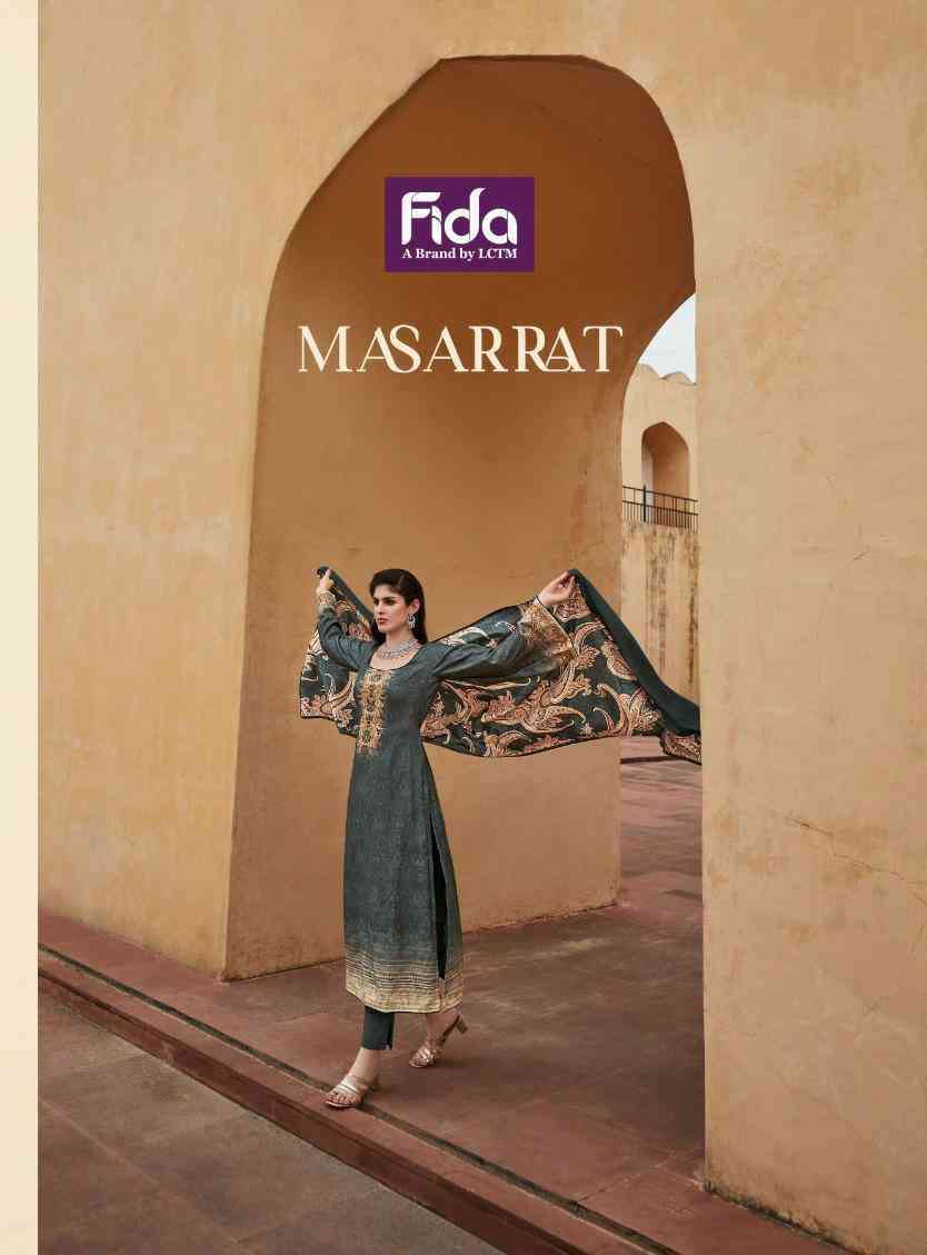 FIDA MASARRAT DESIGNER WOOL PASHMINA CATLOG DEALER 