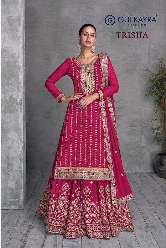 gulkayra trisha designer lehenga partywear readymade collection 