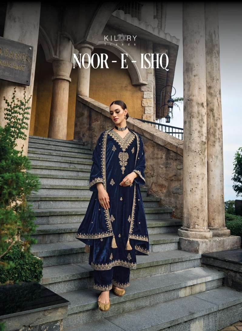 KILORY NOOR- E- ISHQ PRE WINTER VELVET CATLOG WHOLESALER