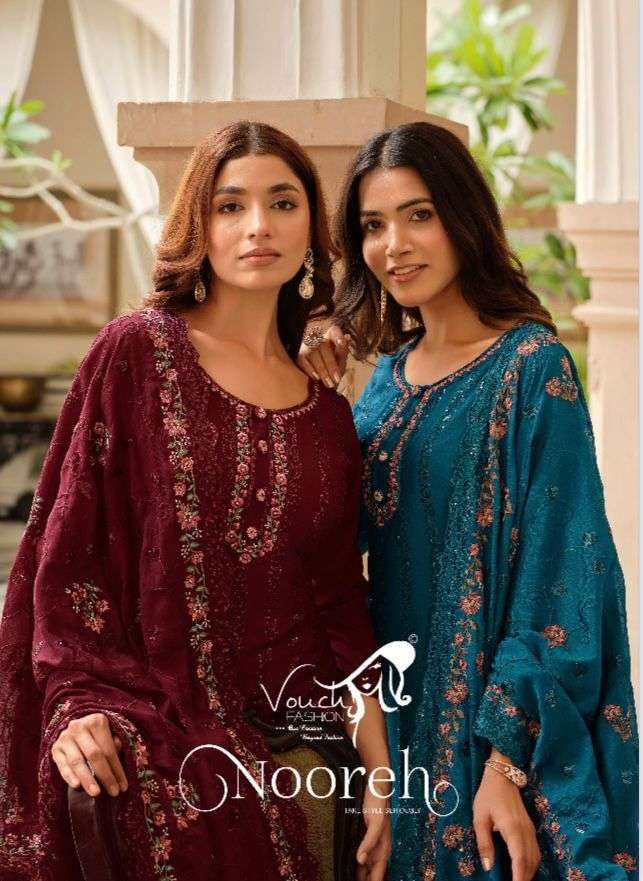 VOUCH MI NOOREH STYLISH WORK LADIES SUIT COLLECTION SUPPLIER 