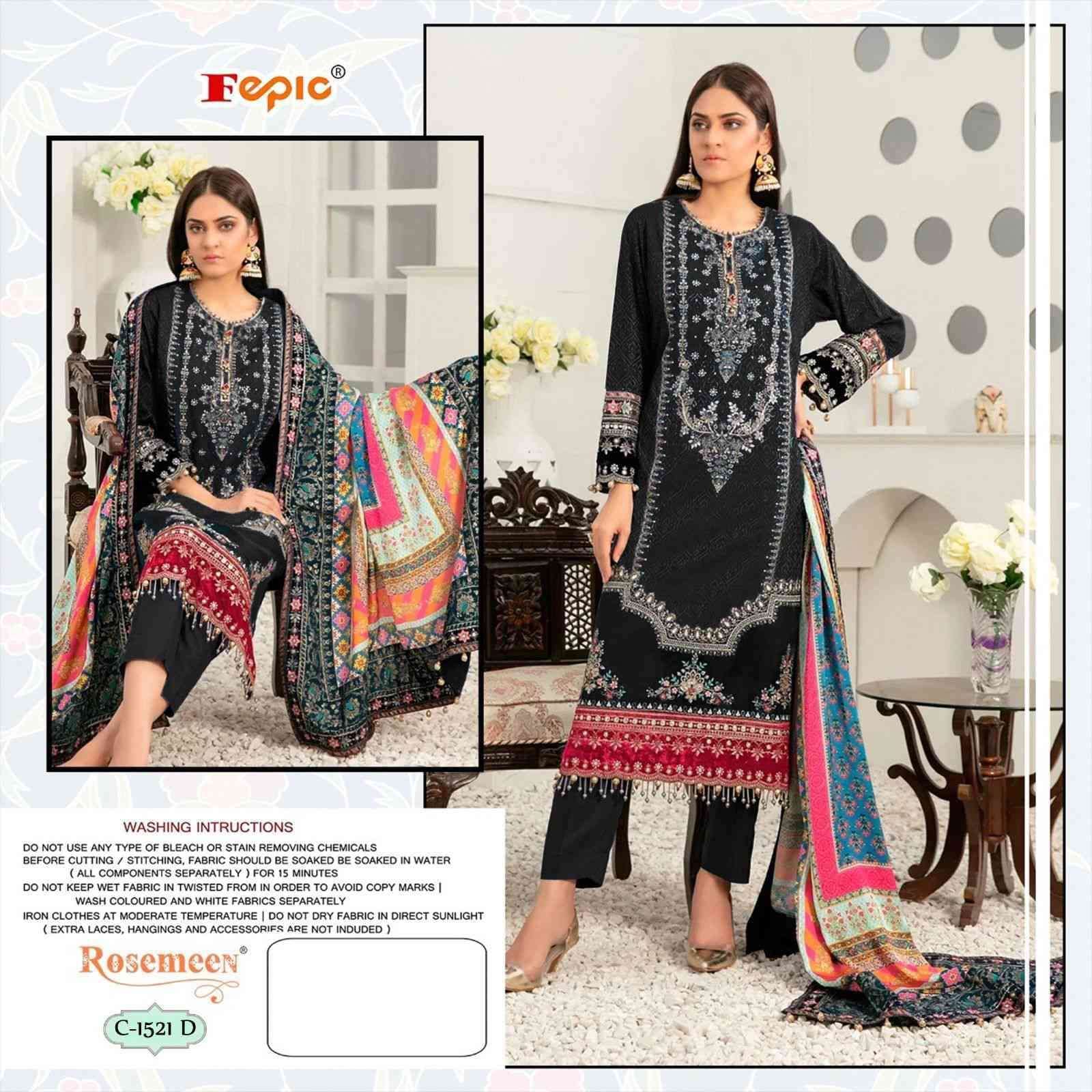 FEPIC D1521 FESTIVAL COLLECTION PAKISATNI DRESS DEALER IN SURAT