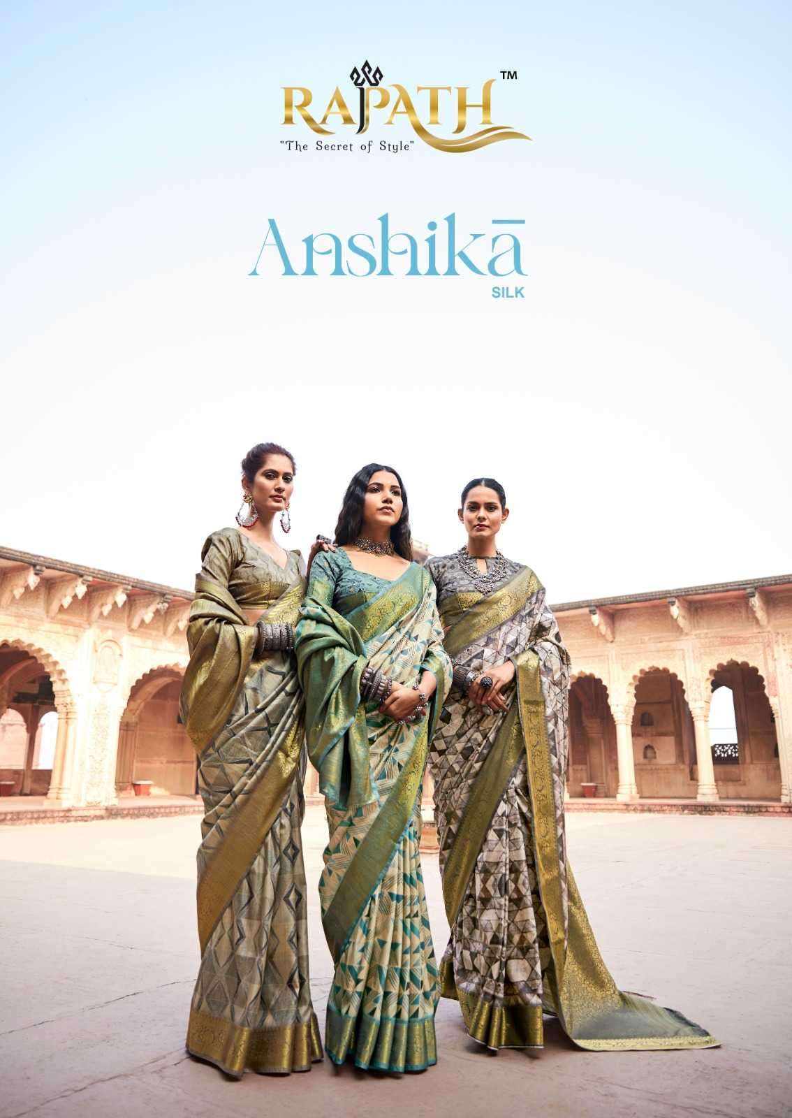 RAJPATH ANSHIKA SILK  HANDLOOM SILK SAREE SUPPLIER 