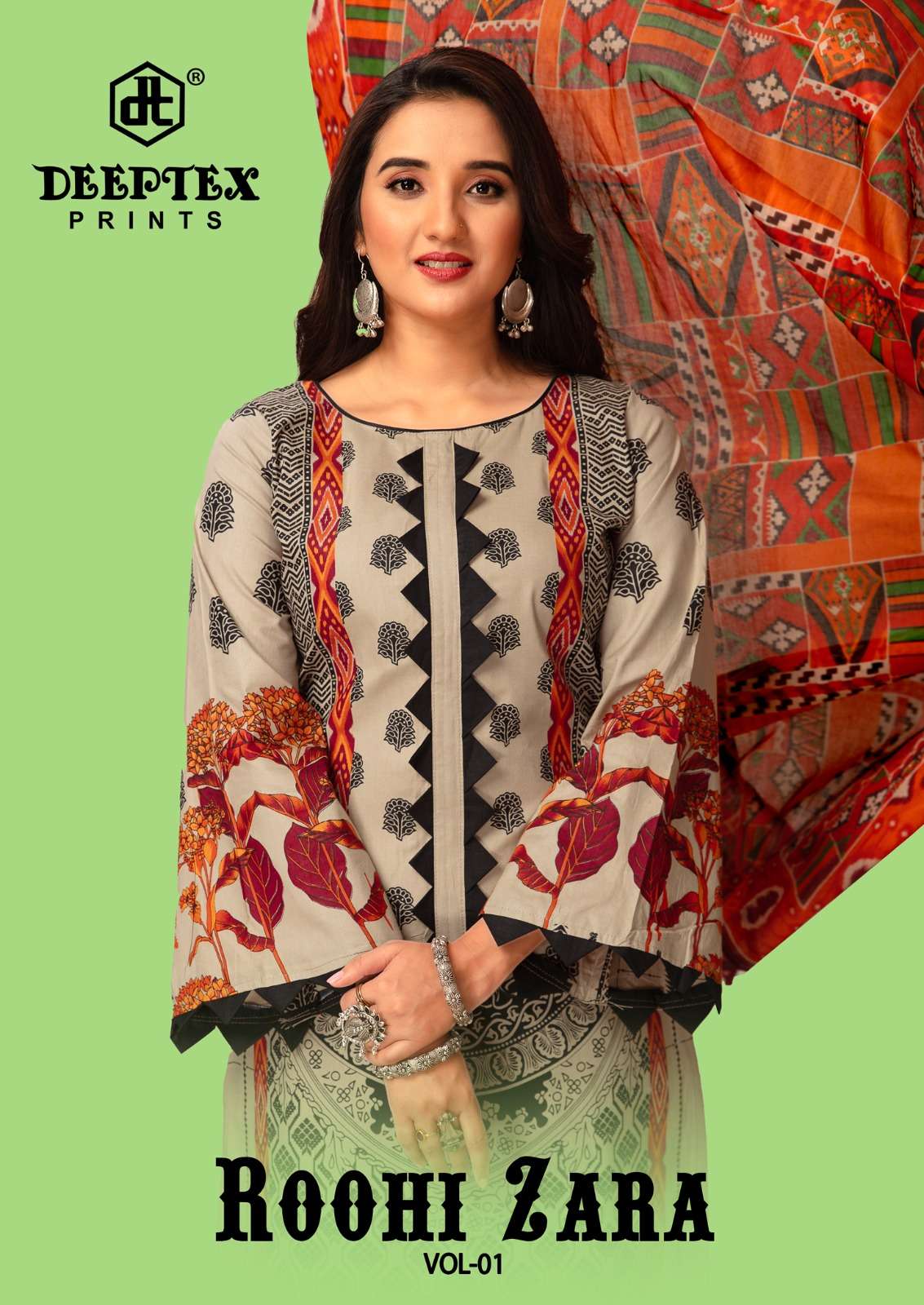 ROOHI ZAARA VOL-1 BY DEEPTEX BUY BEST RATE WHOLESALE