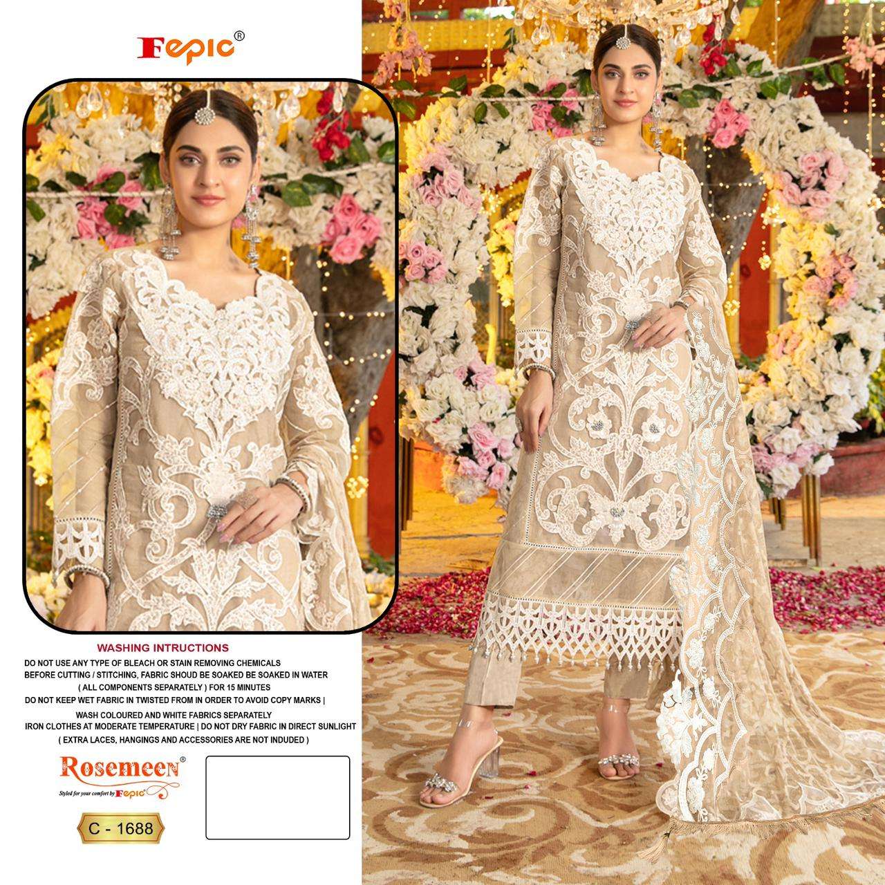 fepic c1688 rosemeen pakisatni dress online buy wholesale