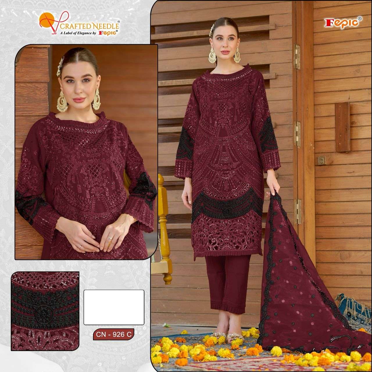 FEPIC CN 926 PAKISATNI DESIGNER READYMADE COLLCTION