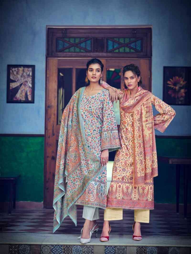 FIDA RAHAT KASHMIRI KANI PRINT SUIT WHOLESALER