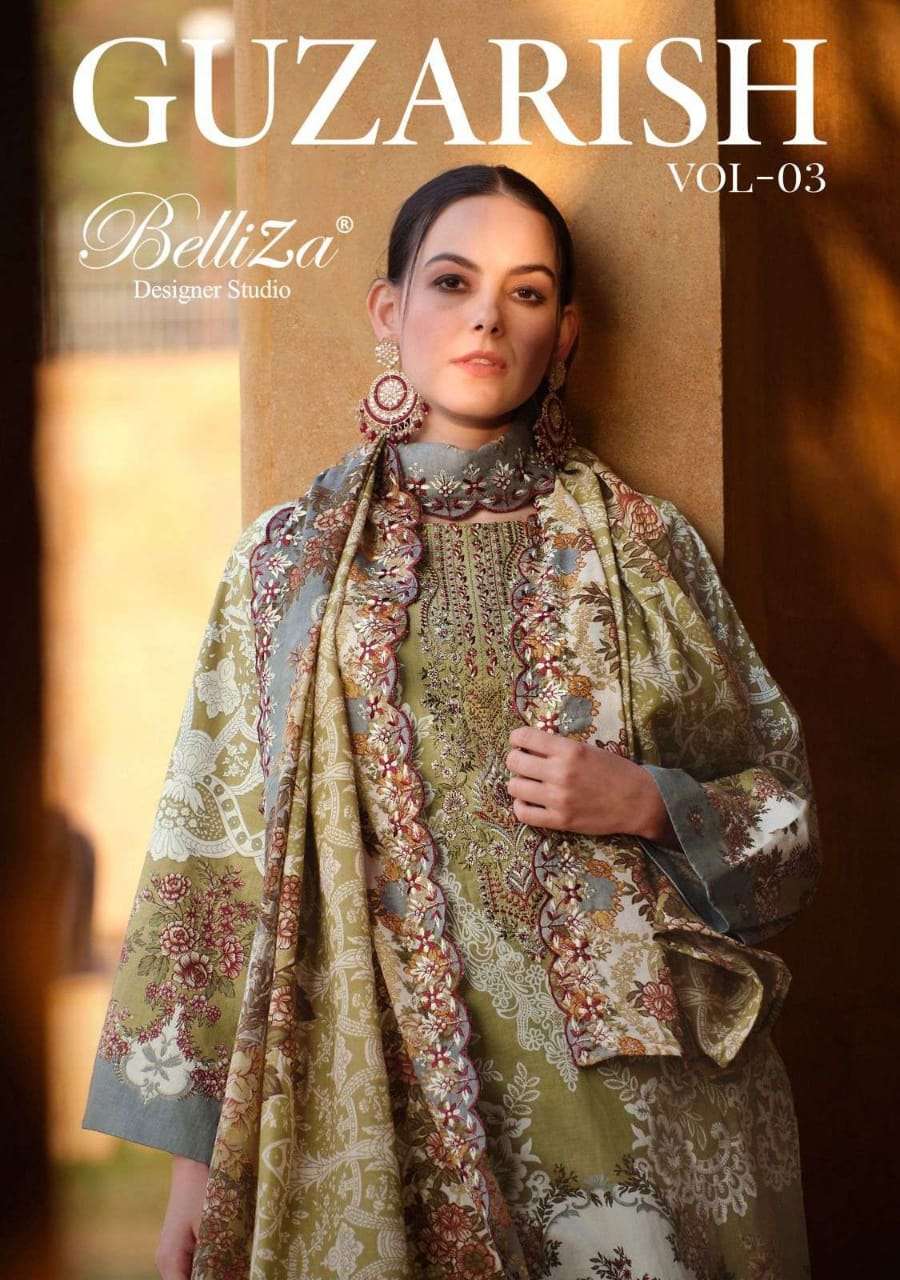 GUZARIS VOL 3 BY BELLIZA DESIGNER STUDIO BUY WHOLESAL 