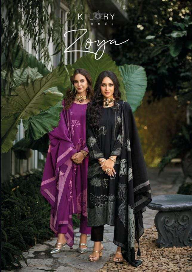 KILORY ZOYA MUSLIN SALWAR KAMEEZ CATLOG WHOLESALE DEALER SURAT