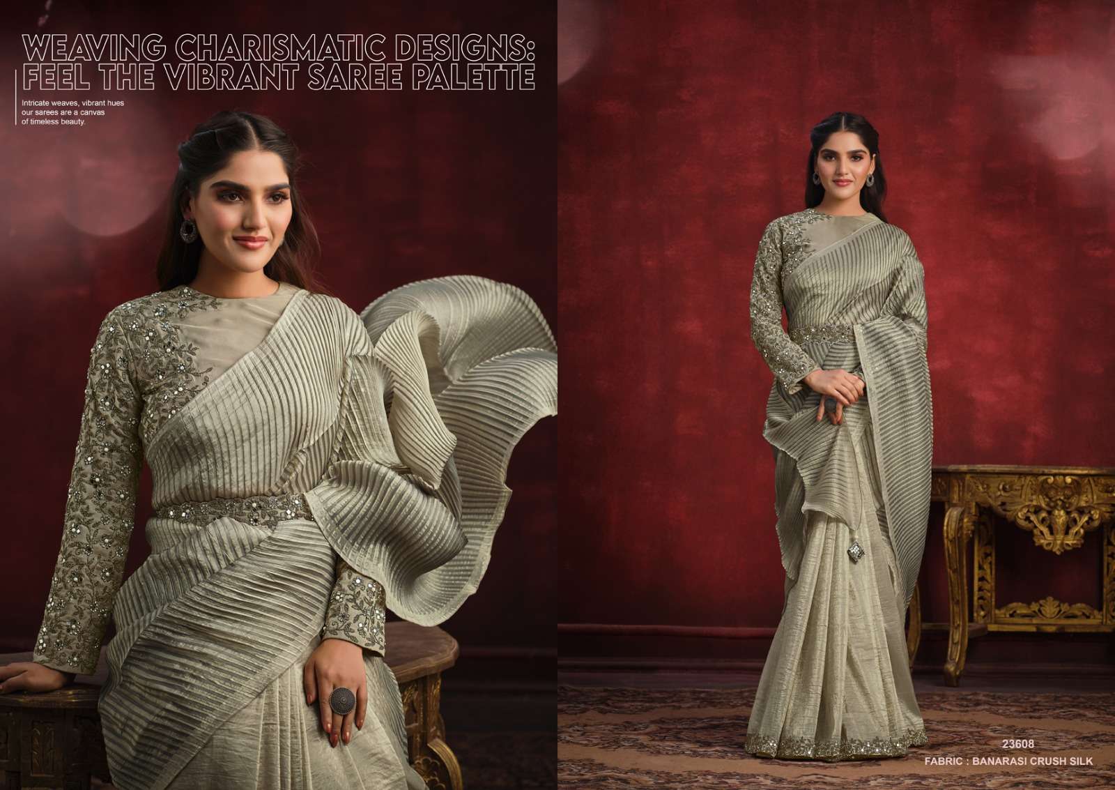 MAHOTSAV MOHMANTHAN 23600 SERIES KIMAYA SAREE COLLECTION