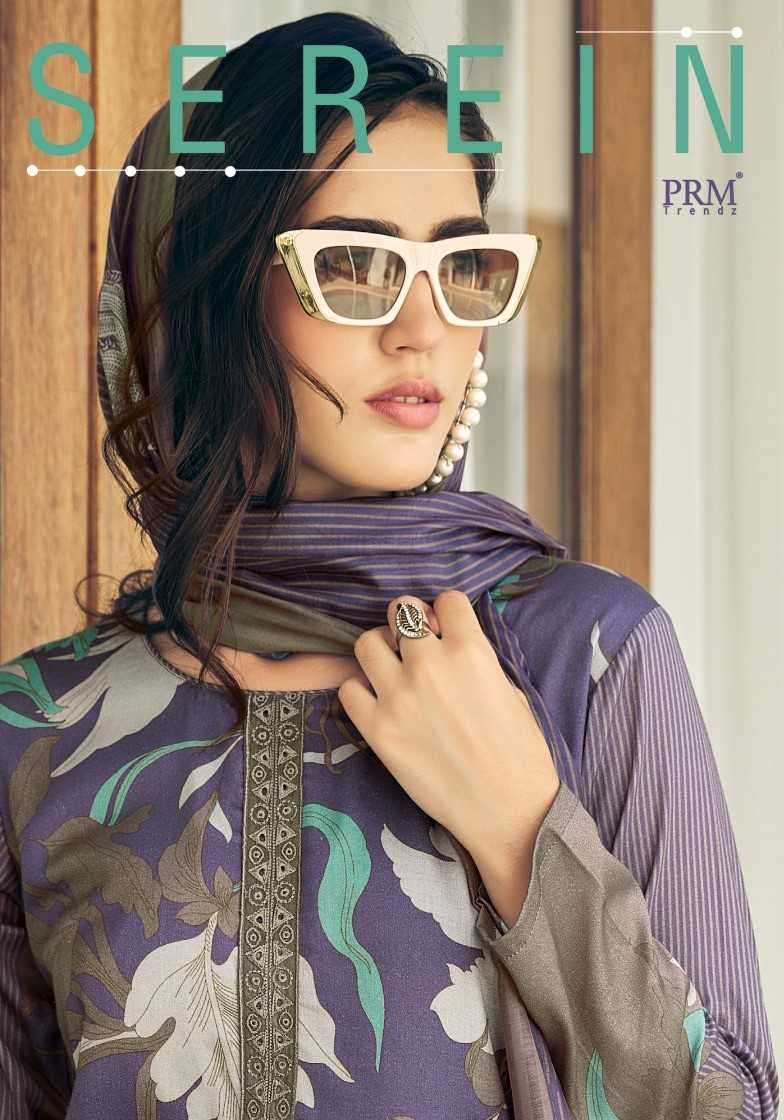 SEREIN BY PRM  SUMMER COTTON LATEST LADIES SUIT SUPPLIER 