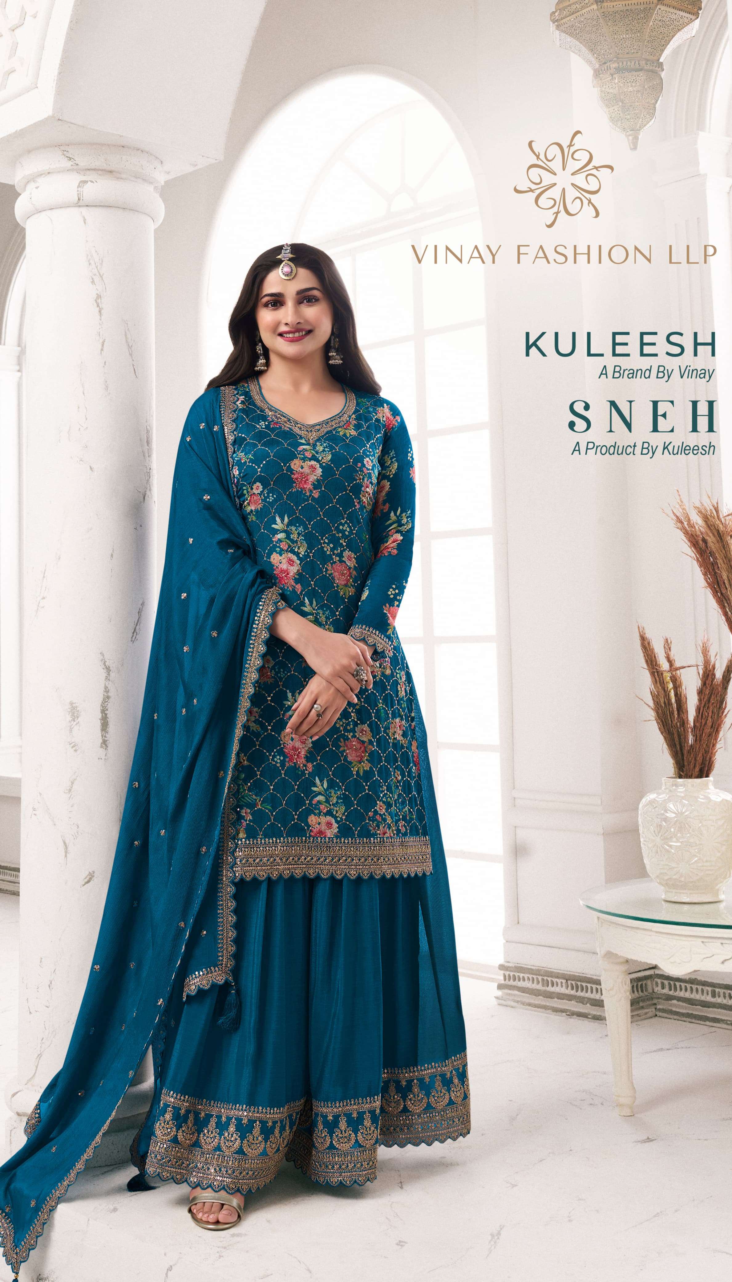 VINAY FASHION KULEESH SNEH DESIGNER CATLOG WHOLESALER 