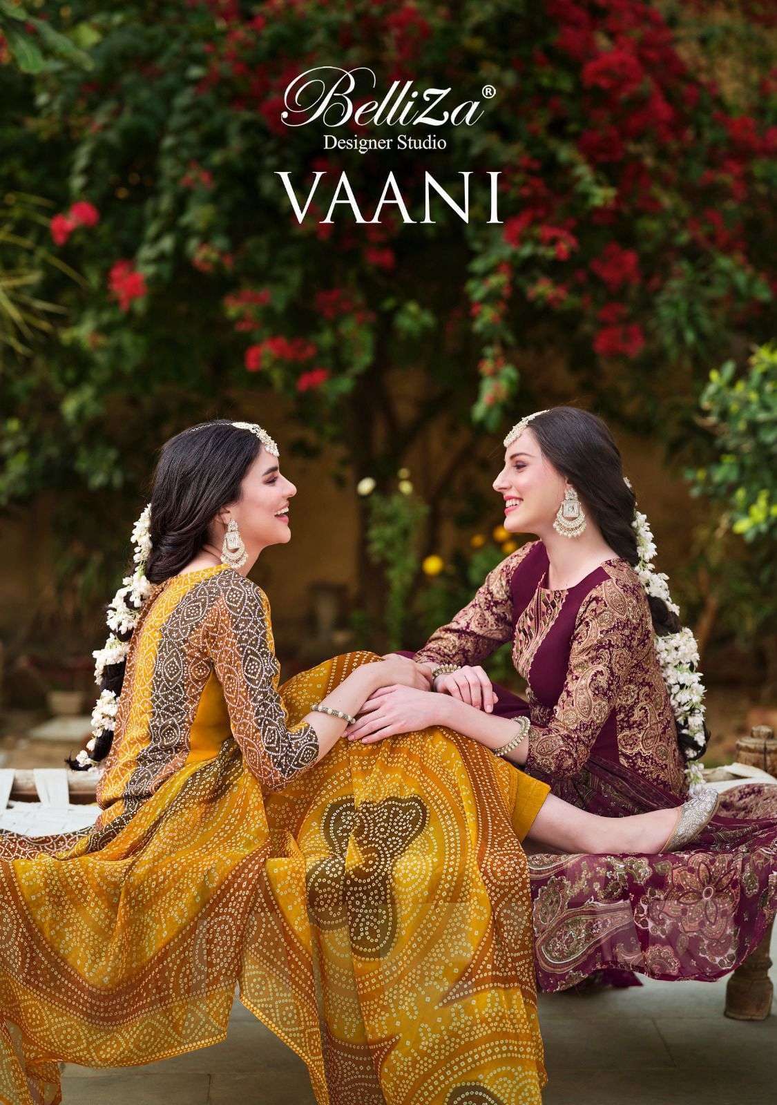 BELLIZA DESIGNER STUDIO VAANI RYON VISCOSE PRINT SALWAR SUIT 