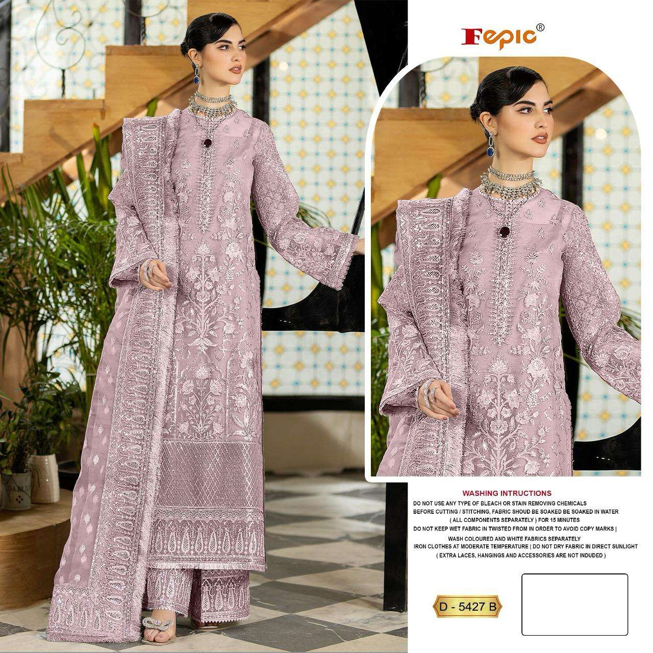 FEPIC D5427 PAKISTANI SALWAR SUIT IN INDIA WHOLESALE