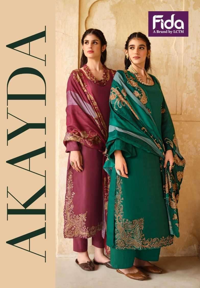 FIDA AKAYDA SATIN COTTON SUMMER SALWAR SUIT DEALER SURAT