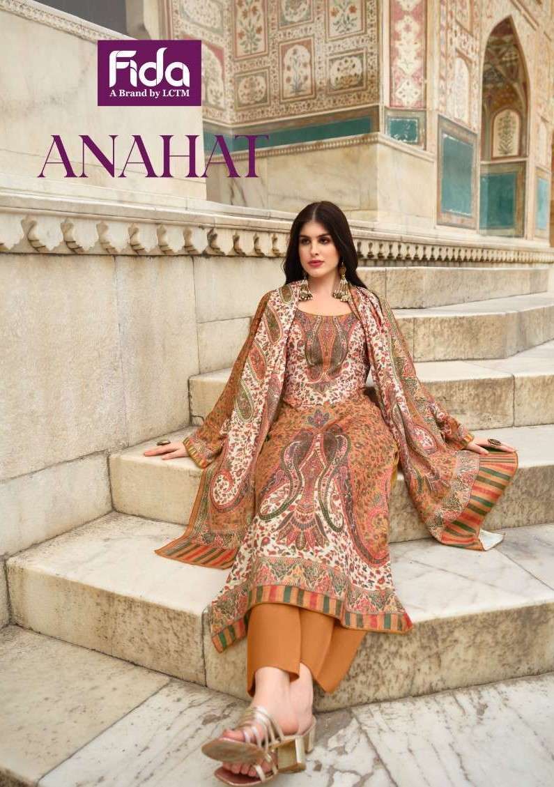 FIDA ANAHAT SUMMER COTTON KANI SUIT CATLOGS 