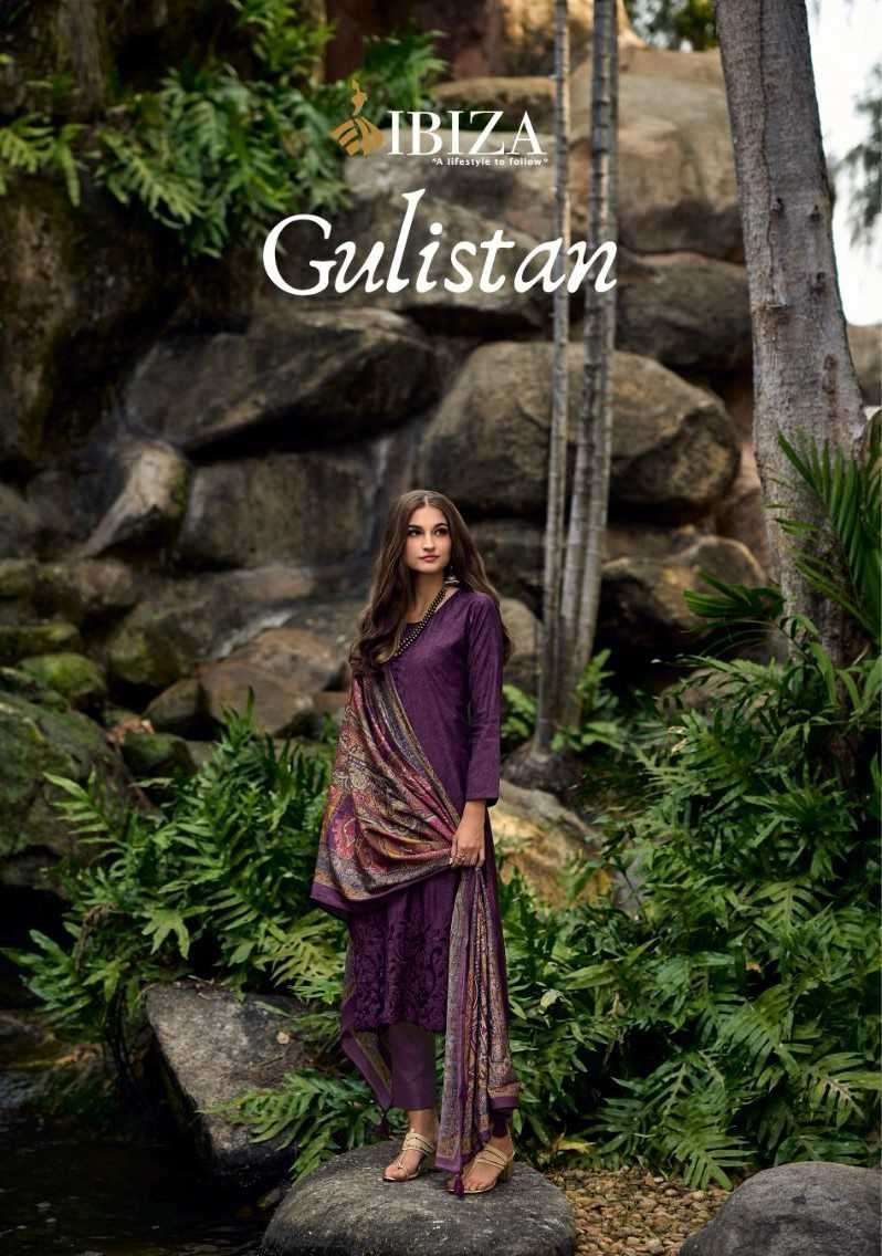 IBIZA GULISTAN MUSLIN DIGITAL DESIGNER PRINT SUIT BUY WHOLESALE