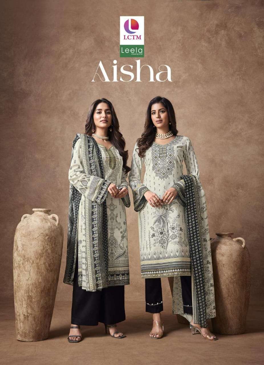 LEELA AISHA SUMMER LADIES COTTON SUIT