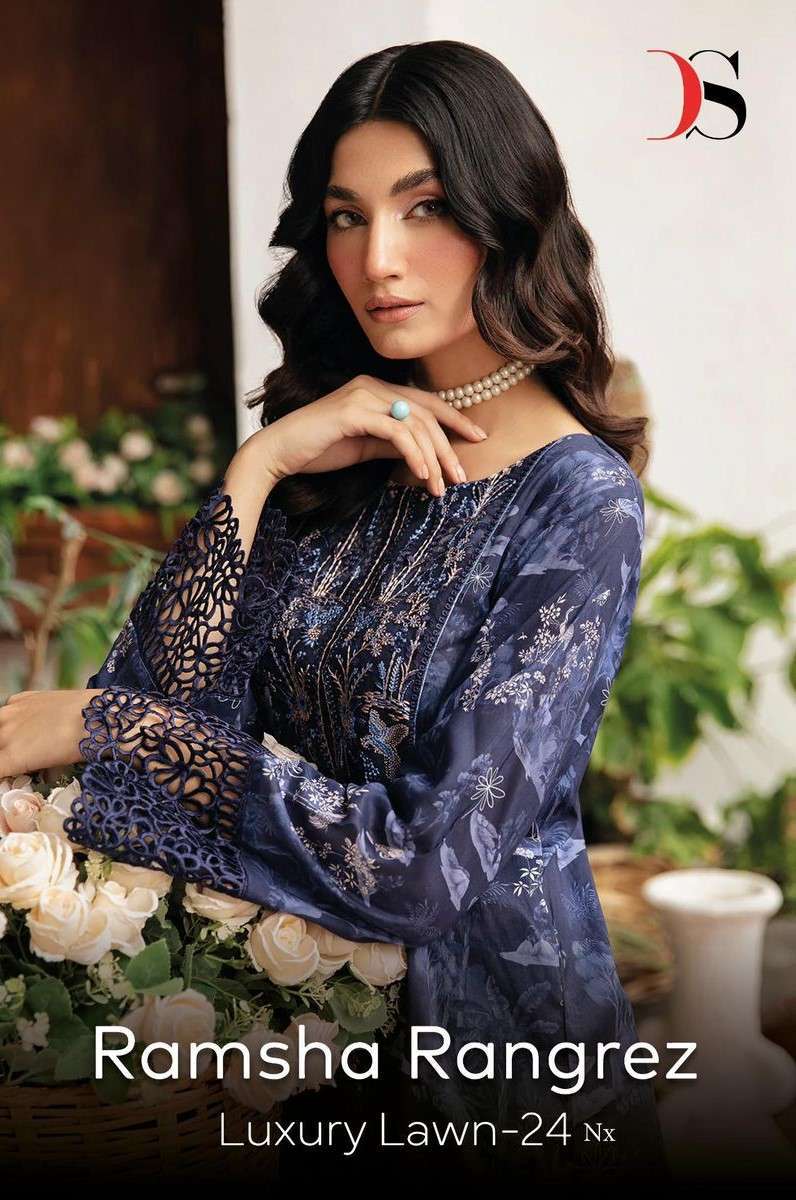 RAMSHA RUNGREZ luxury lawnNx by DEEPSY SUITS  PAKISTANI CATALOUGE