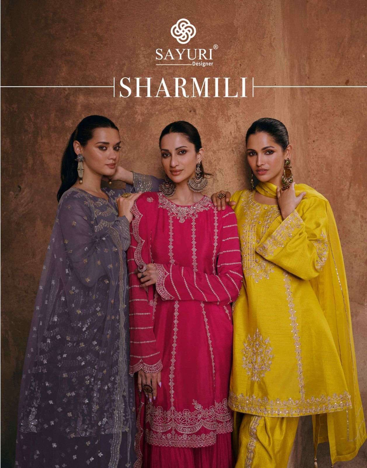 SAYURI SHARMILI 5431 TO 5433 READYMADE DESIGNER DRESS ONLINE BEST RATE