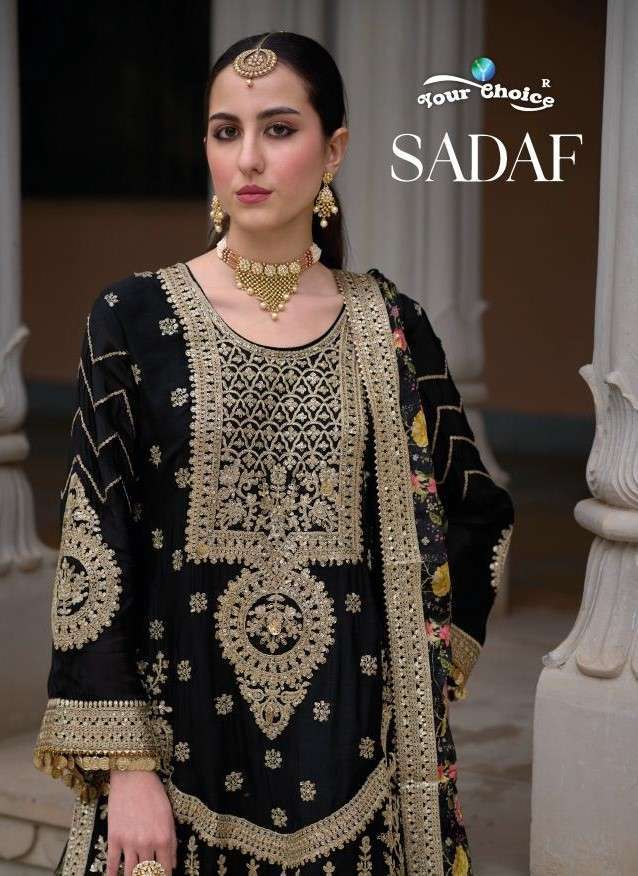 YOUR CHOICE SADAF 6001-6002 DESIGNER INDIAN PAKISTANI READYMADE