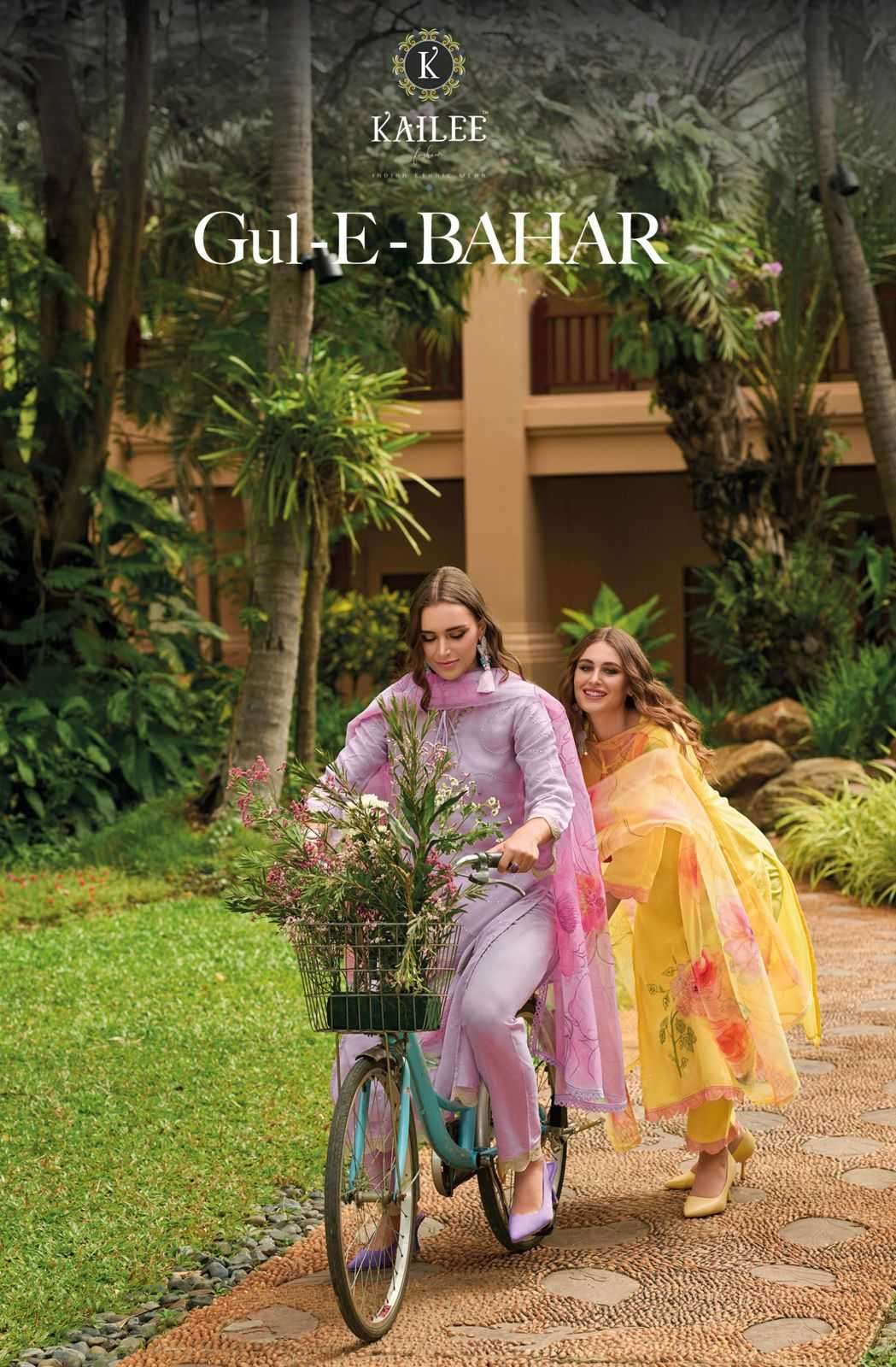 KAILEE FASHION GUL-E-BAHAR COTTON READYMADE FESTIVAL WEAR  SUMMER