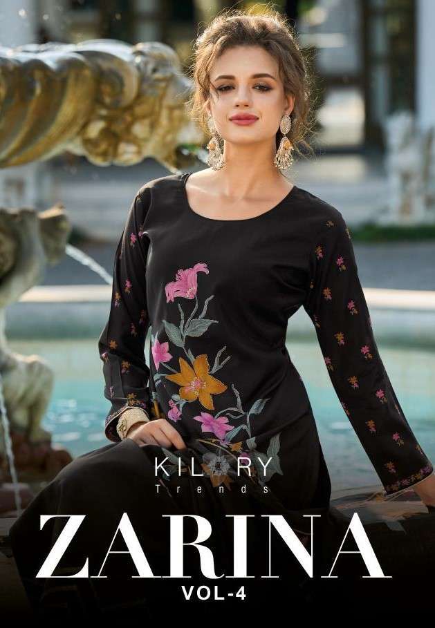 KILORY ZARINA VOL 4 MUSLIN SALWAR SUIT ONLINE SUPPLIER