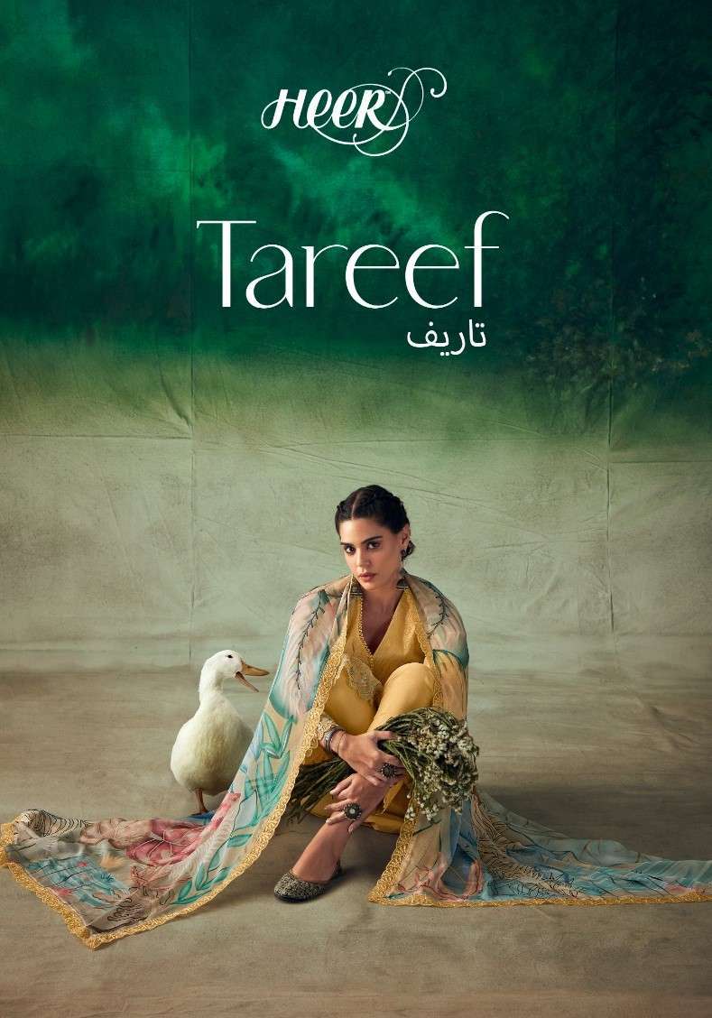 KIMORA HEER TAREEF  MUSLIN LATEST LADIES SUIT COLLECTION