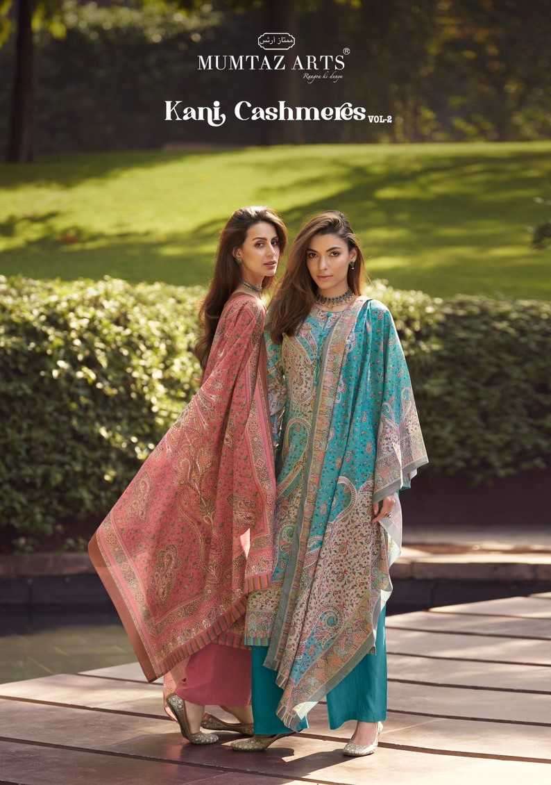 MUMTAZ ART KANI CASHMERE VOL.2 SUMMER COTTON KASHMIRI KANI SUIT