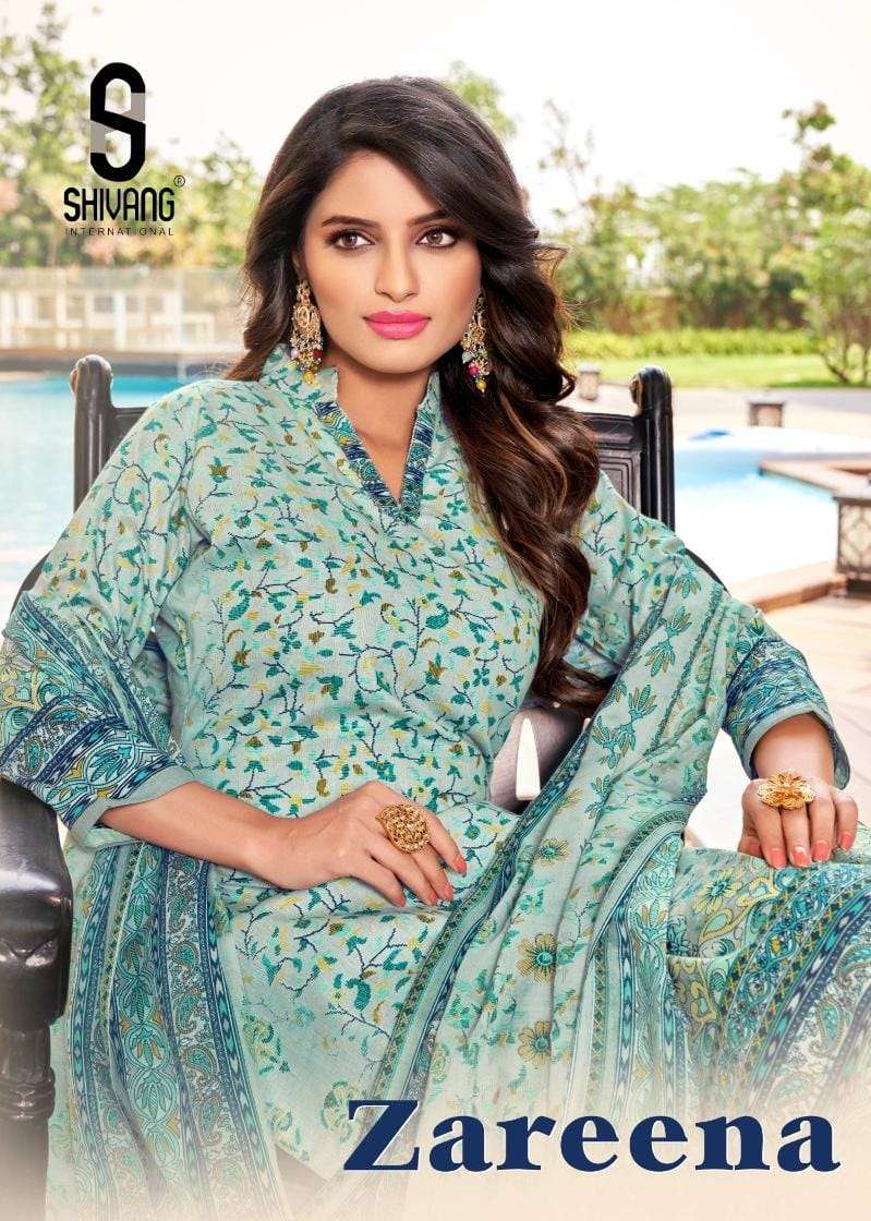 SHIVANG ZAREENA COTTON KANI PRINT SUIT WHOLESALER