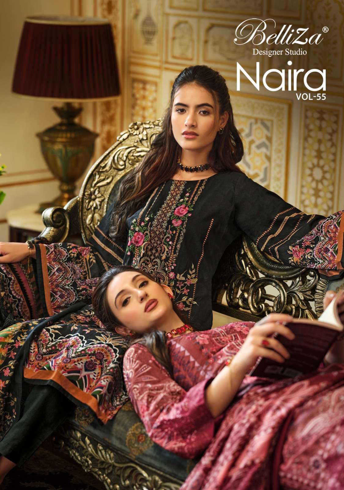 BELLIZA NAIRA VOL-55  WHOLESALE PRICE SURAT WHOLESALER 