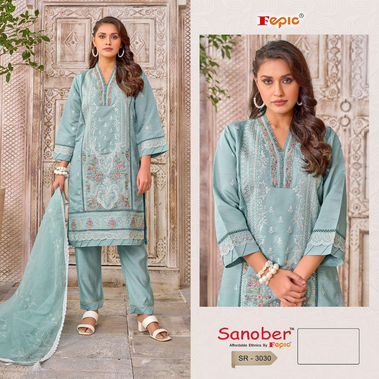 FEPIC SR3030 SANOBAR PAKISTANI READYMADE ONLINE WHOLESLAE PRICE 