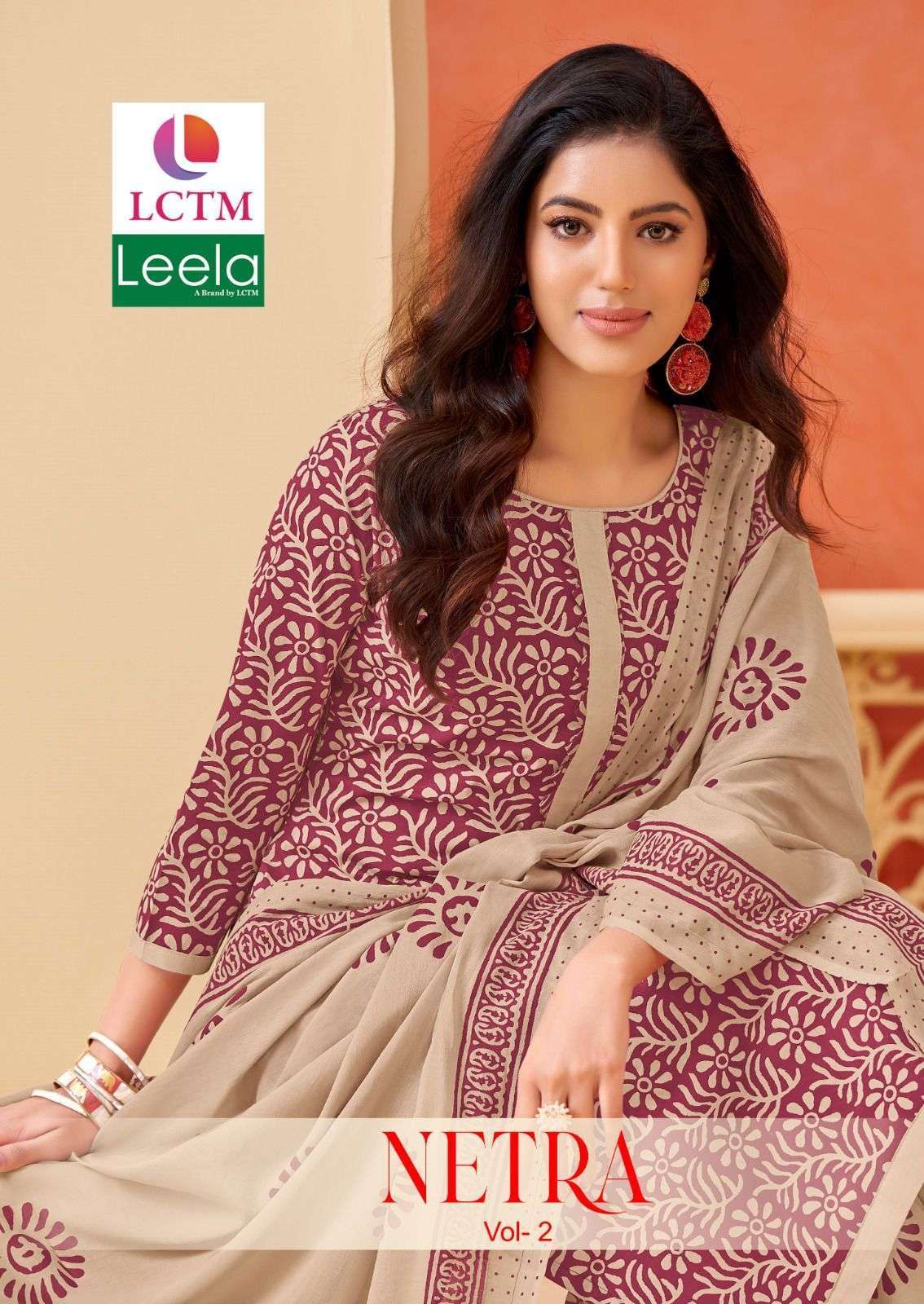 LEELA  Netra Vol 2  COTTON BATIC PRINT MAL MAL DUPPTA ONLINE DEALER SURAT